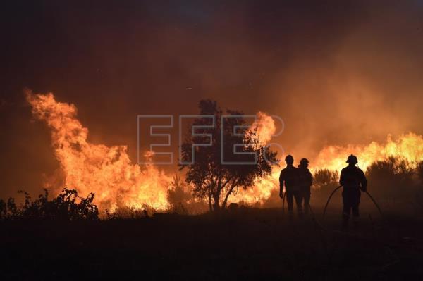 Un total de 119 detenidos en 2022 en Portugal por los incendios forestales