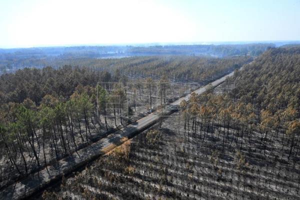 El incendio del sudoeste francés está controlado, según las autoridades