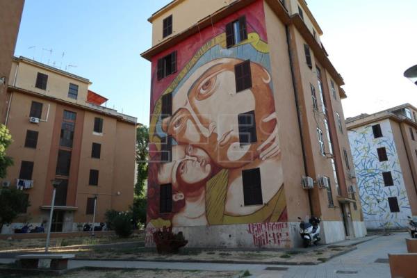 La periferia de Roma, un museo de arte urbano