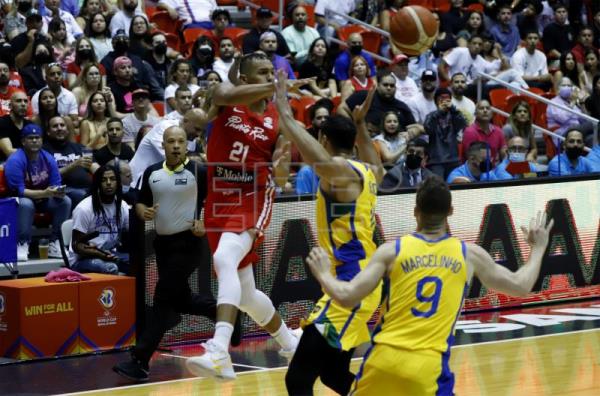 75-72. Tremont Waters guía el espectacular triunfo de Puerto Rico sobre Brasil