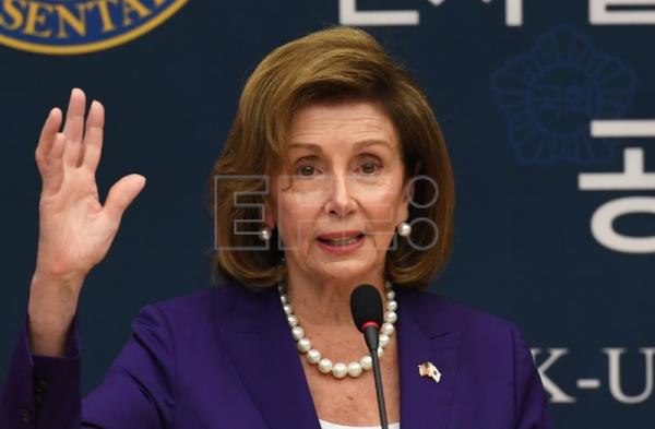  COREA DEL SUR EEUU – Pelosi manda un mensaje de disuasión a Pionyang desde Seúl