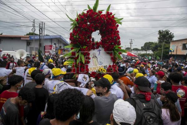  NICARAGUA FIESTAS – Cientos de devotos salen a la calles de Managua a celebrar a Santo Domingo