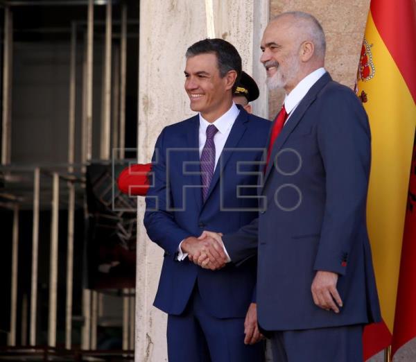  ALBANIA ESPAÑA – España y Albania exhiben sus diferencias sobre Kosovo y su unidad ante la UE