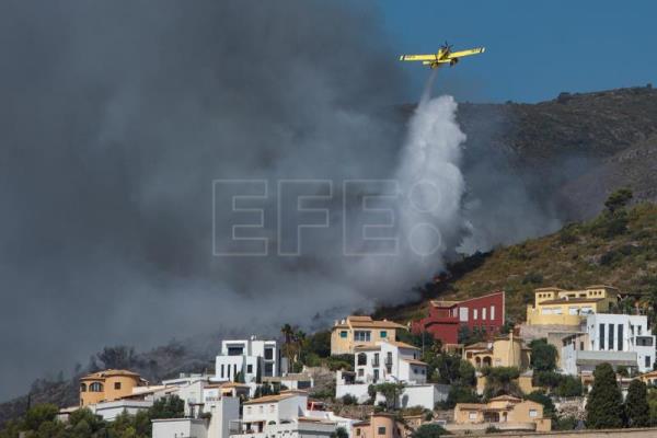  ESPAÑA INCENDIOS – Varios incendios queman más de 16.000 hectáreas en España en los últimos días
