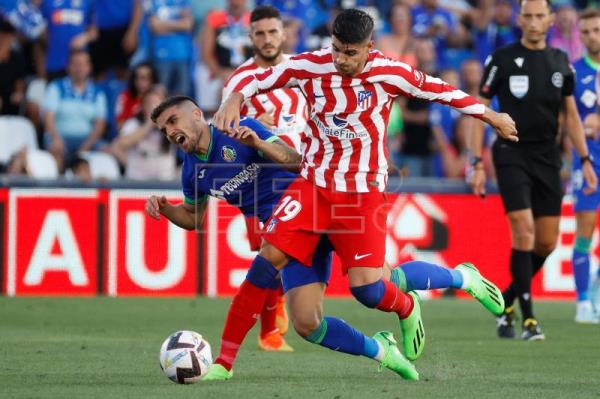 0-3. Joao apunta, Morata dispara