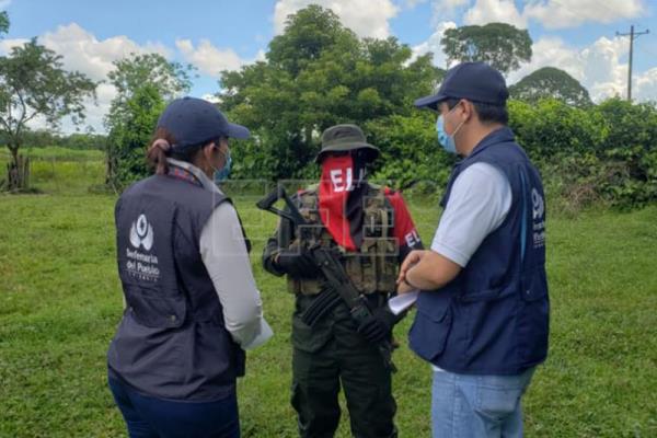 El ELN deja en libertad a nueve personas que tenía secuestradas en Colombia