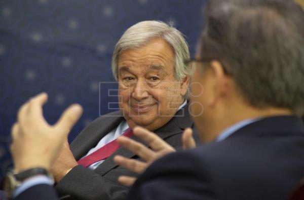 Guterres traslada su apoyo a Seúl para lograr la desnuclearización del Norte