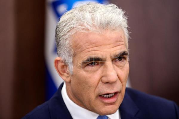  ISRAEL PALESTINA – El primer ministro de Israel, Yair Lapid, indignado por la declaración de Abás en Alemania sobre el Holocausto