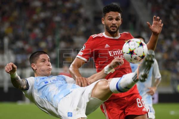 El Benfica, a un paso de la Liga de Campeones