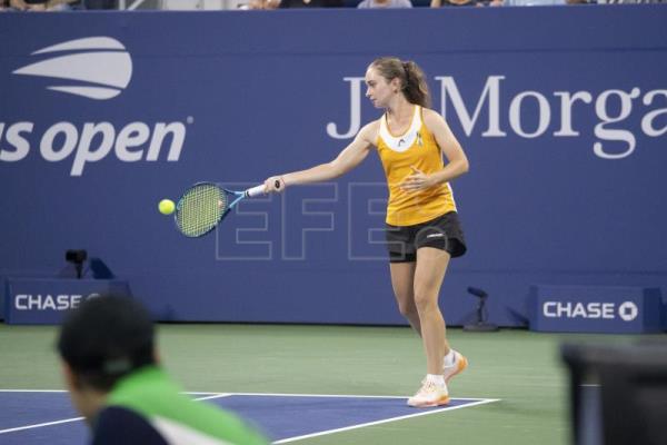  TENIS ABIERTO EEUU – Daria Snigur, en su debut en un ‘grande’, da la campanada ante Simona Halep