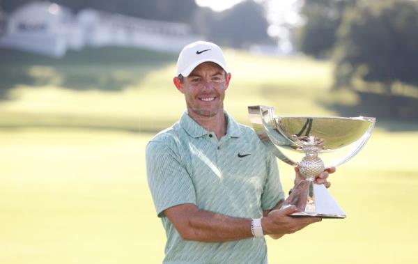 Rory McIlroy se lleva la FedEx Cup y 18 millones de dólares con susto final