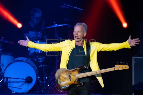 Sting revive sus grandes éxitos con un lleno absoluto en Cap Roig