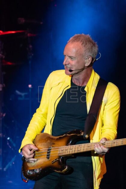 Sting revive sus grandes éxitos con un lleno absoluto en Cap Roig