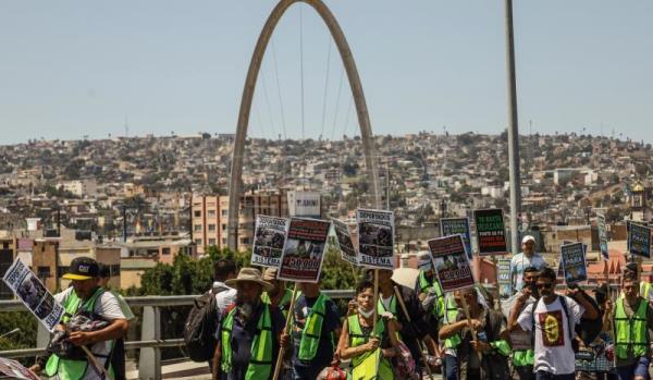 Migrantes en situación de calle en Tijuana piden ayuda de gobierno mexicano