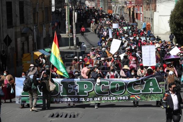  BOLIVIA COCA – La detención de 24 cocaleros profundiza un conflicto sin diálogo en Bolivia