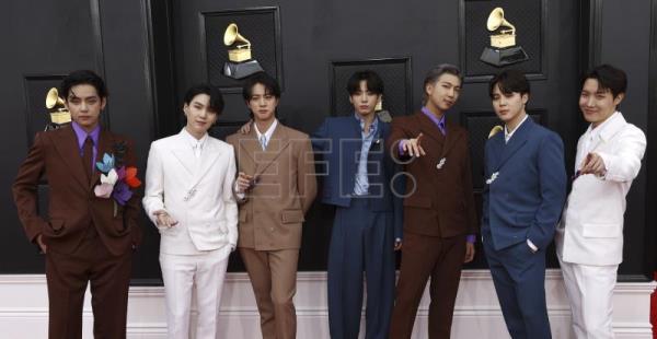  COREA DEL SUR K-POP – Corea del Sur estudia permitir a miembros del popular grupo BTS dar conciertos durante el servicio militar