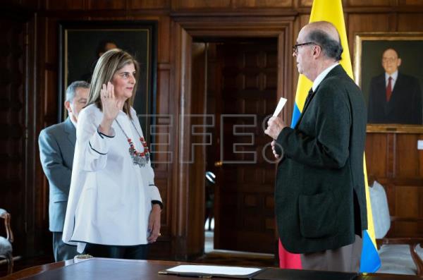  COLOMBIA GOBIERNO – Laura Gil, de origen uruguayo, asume el Viceministerio de Exteriores en Colombia