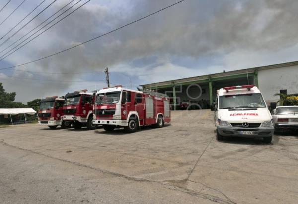 El incendio en la zona industrial en Cuba deja una imagen desoladora