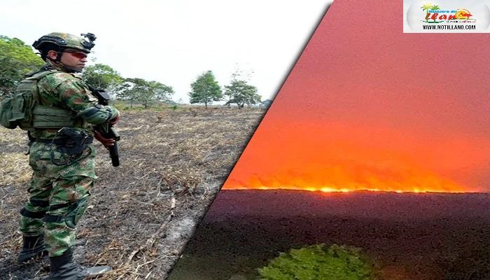  Ejército capturó a incendiarios del bosque cerca al Parque de La Macarena