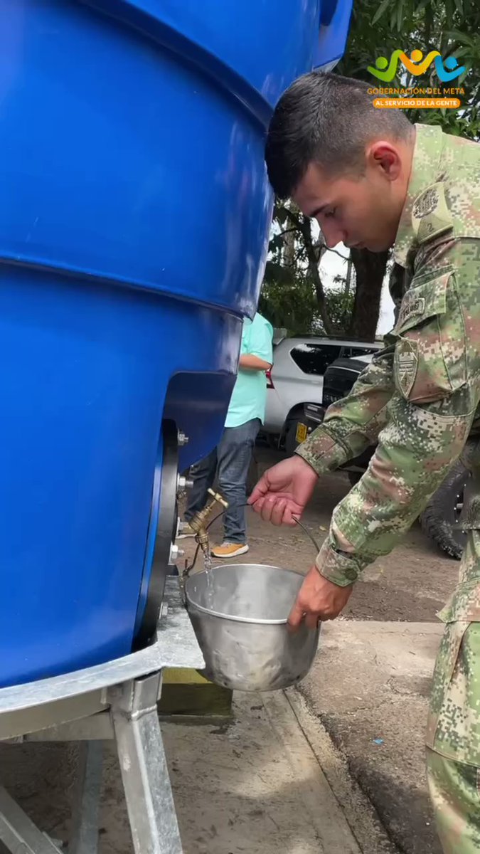  Purifican el agua que consumen los soldados en seis municipios del Meta