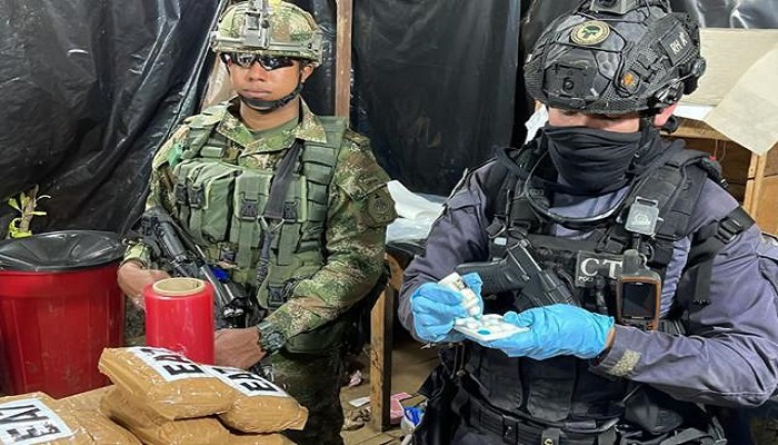  El Ejército incautó en el Meta 217 kilos de cocaína avaluada en más de 1.600 millones de pesos