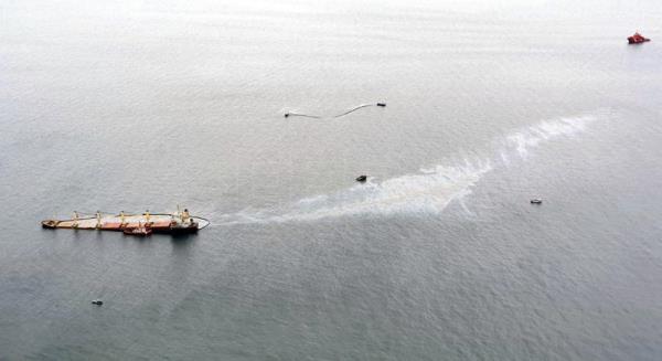 Un detenido por el accidente de un buque en la costa de Gibraltar