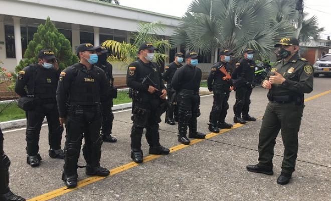  Acciones y medidas de protección activó la policía a los Diputados del Meta