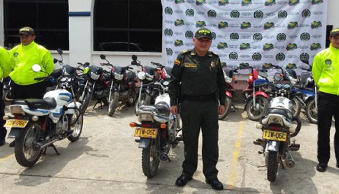  Capturas y recuperación de motocicletas durante ofensiva policial