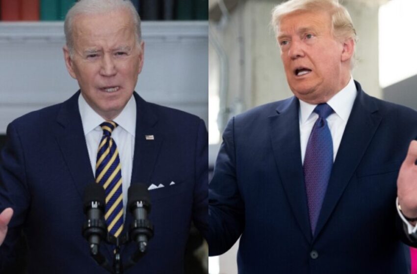  El presidente, Biden y el expresidente, Trump, disputan sus mayorías en el Congreso en las elecciones de este Martes