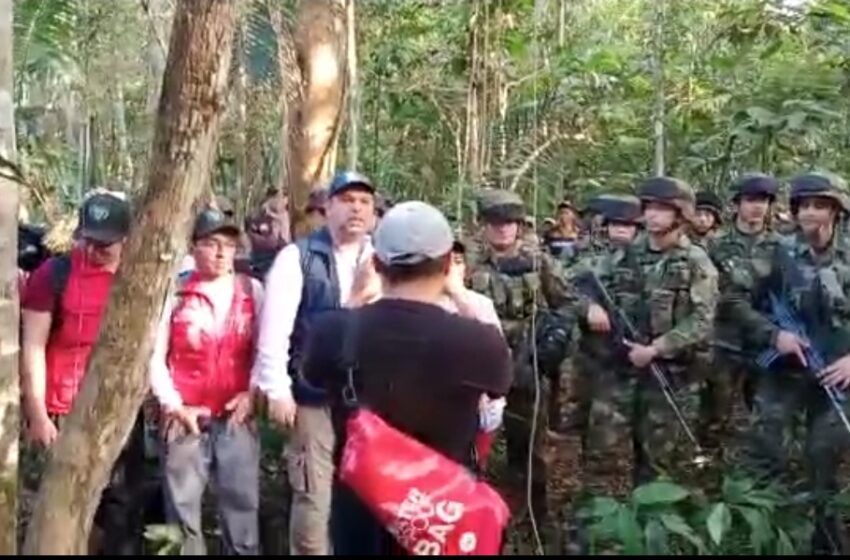  Acuerdo con campesinos en La Macarena levanta protesta y permiten entrega de 30 soldados