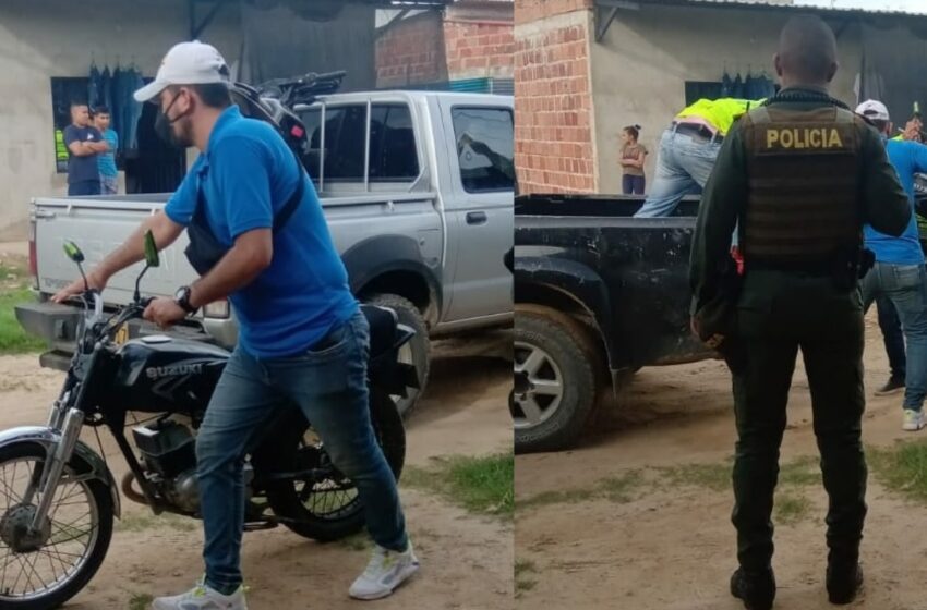  Audaz operación policial para capturar cuatro ladrones de motos