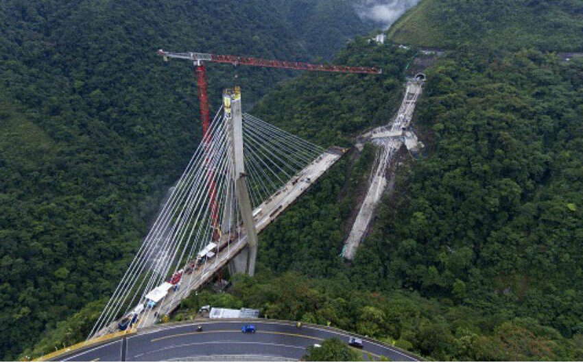  En 72 por ciento avanzan obras de mega estructura del puente Chirajara sobre la vía a Bogotá