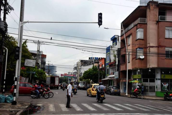  18 intersecciones semafóricas fuera de servicio por acción de los delincuentes en Villavicencio