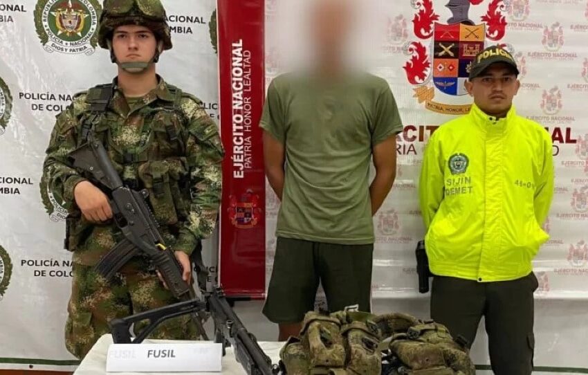  Capturan a soldado que desertó de una base militar en Carimagua