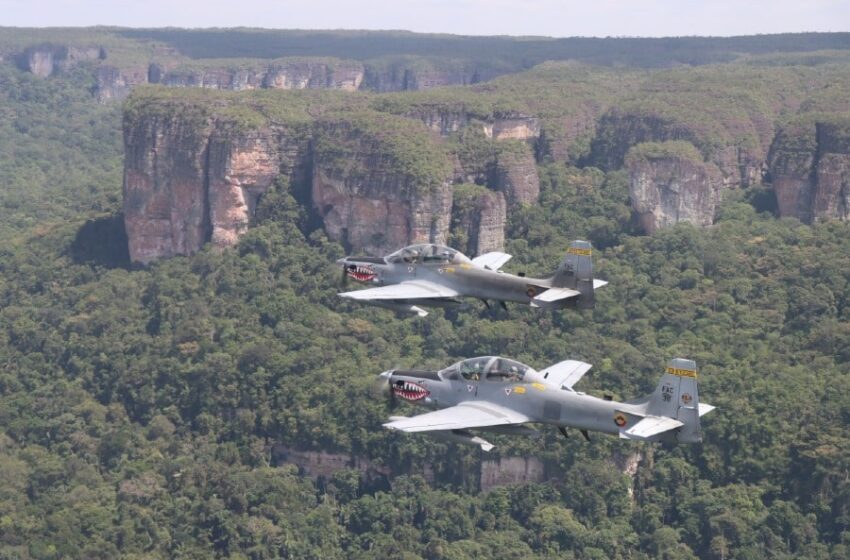  La Fuerza Aérea mantiene vigilancia en Meta, Guaviare y Vaupés
