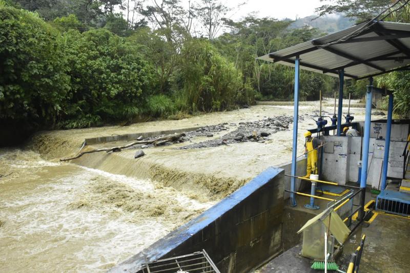  Hoy se estaría normalizando el suministro de agua en la ciudad de Villavicencio.