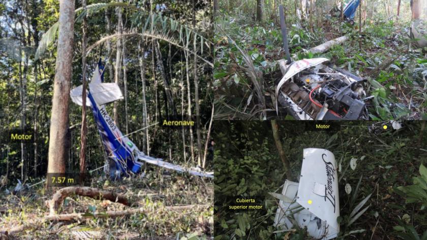  Confirma la Aerocivil: Falla técnica en motor ocasionó el accidente del HK 2803
