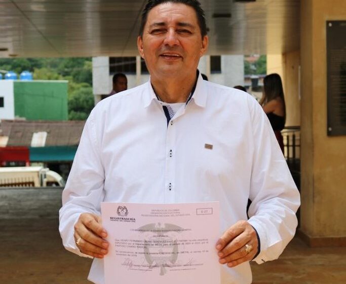 Diputado Henry Ladino y exconcejal Óscar Alejo se disputan el aval político de Cambio Radical.