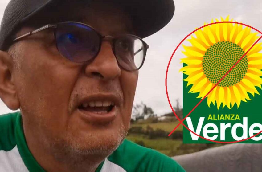  Alianza verde negó aval a Arley Gómez y deja en libertad a sus seguidores para que voten el 29 de octubre