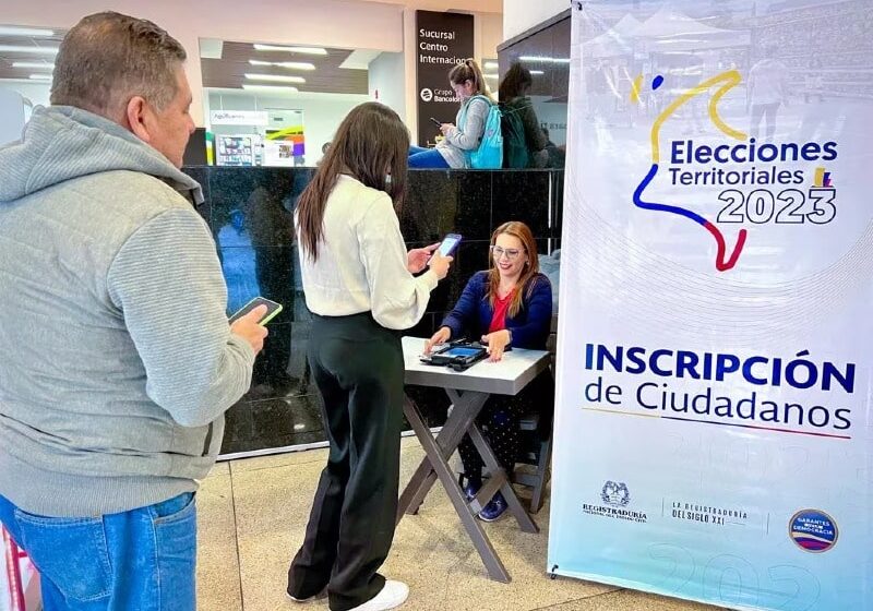  Desde hoy inscripción de cédulas en centros de votación entre 9:00 de la mañana a las 5:00 de la tarde