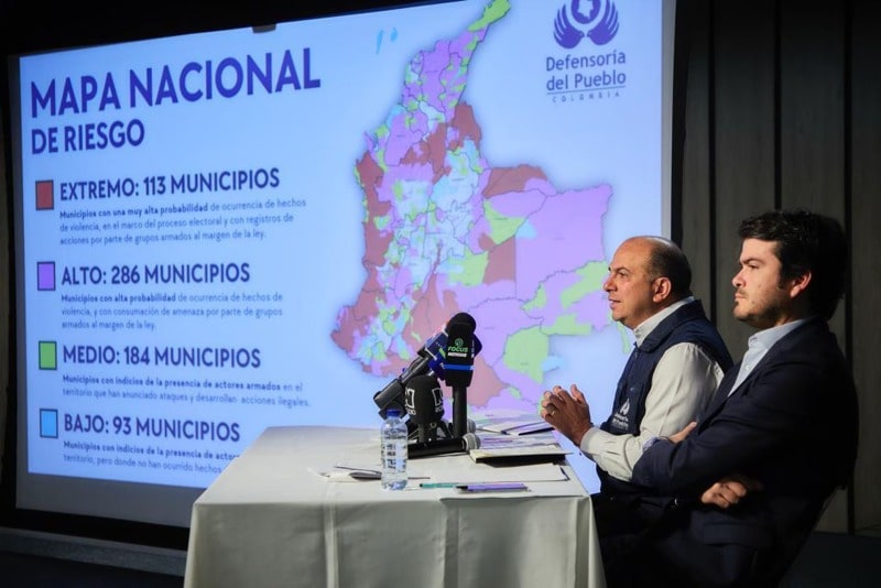  Defensoría del Pueblo confirma riesgos para elecciones del 29 de octubre