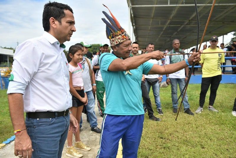 El municipio rindió homenaje a ancestros Enel día internacional de pueblos indígenas