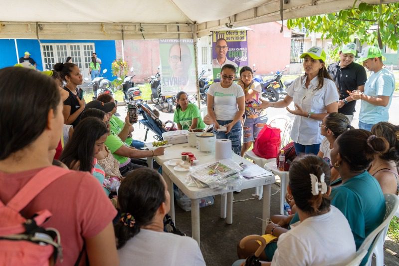  Juan Camilo Chavez #ConLaGente se hizo en La Madrid e irá por toda Villavicencio