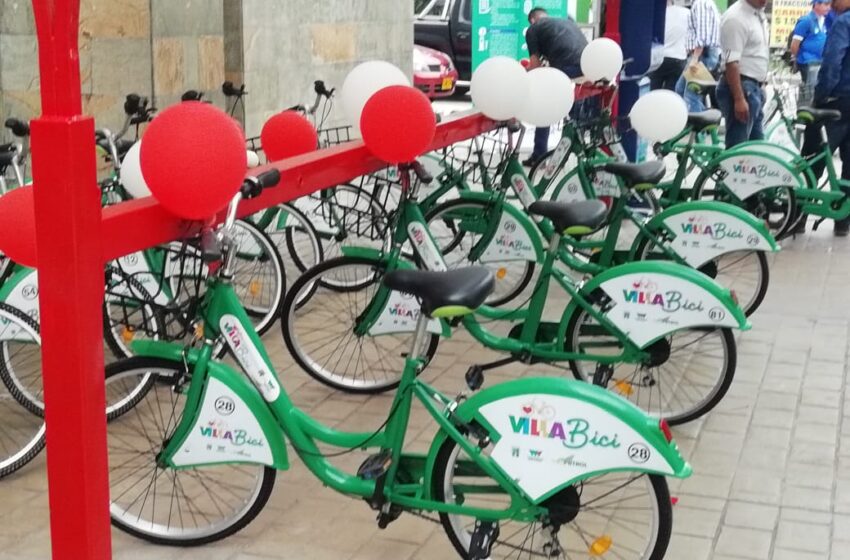  La Alcaldía puso al servicio de la ciuddanía 60 bicicletas en 8 puntos en Villavicencio