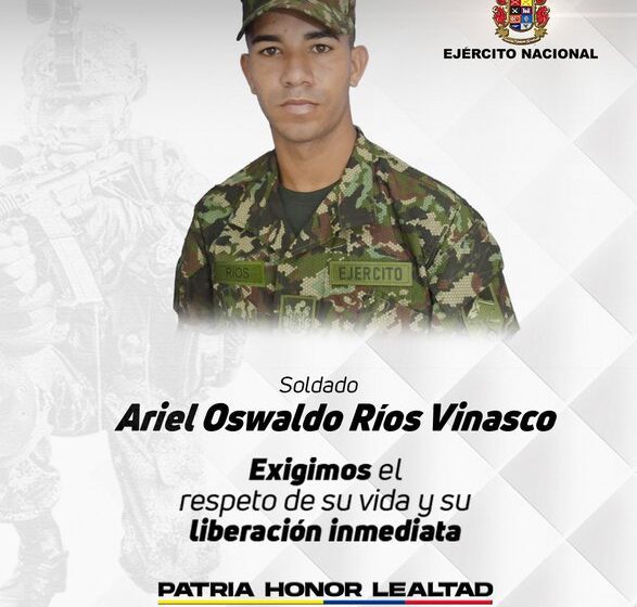  Secuestran a soldado en Arauca. Estaba de permiso según el Ejército