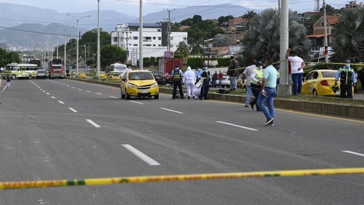  Anciana murió arroyada por un taxi en el sector de Serramonte sobre la vía a Porfía