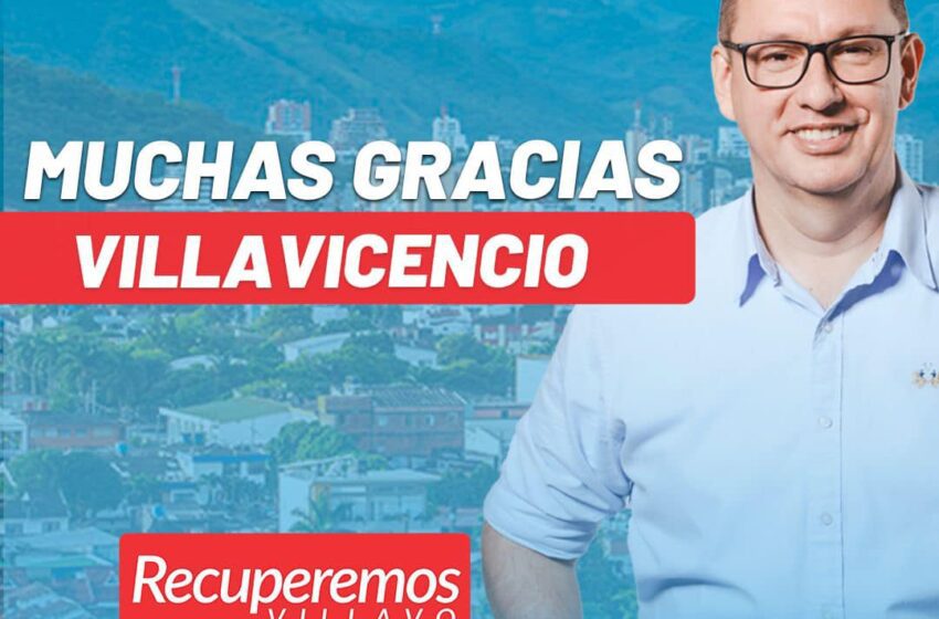  Alexander Baquero Sanabria derrotó la maquinaria del municipio y es el nuevo alcalde de Villavicencio para el periodo 2024 – 2027