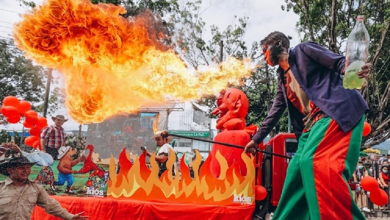  Seis países de américa latina en el carnaval de mitos y leyendas 2023