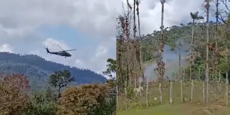  Cuatro muertos en accidente aéreo en el Chocó