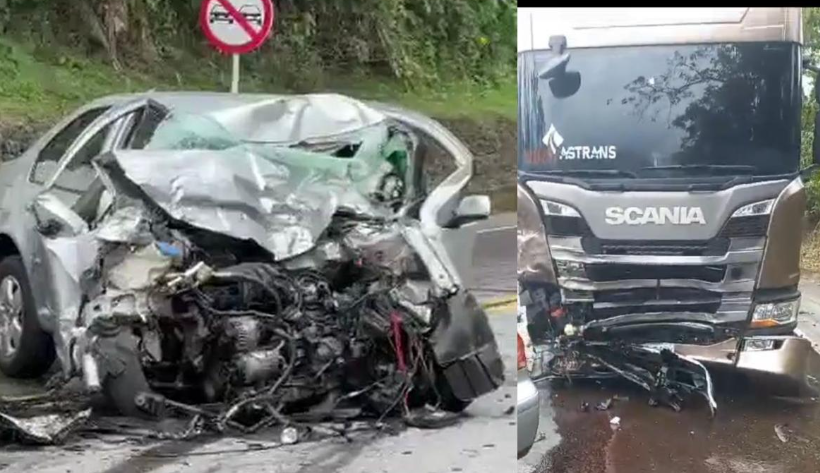  Dos víctimas fatales deja accidente de tránsito sobre la vía a Acacías
